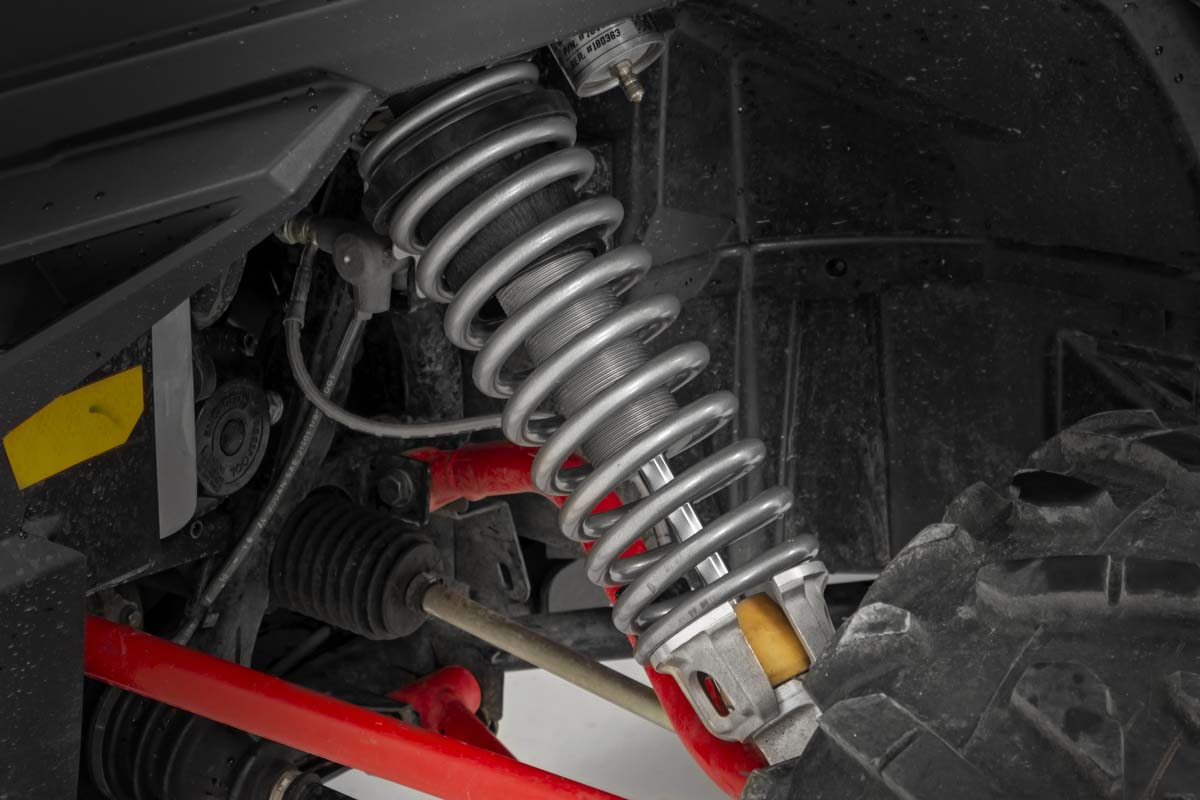 Polaris Coil Spring Replacement Kit 17-20 RZR 1000XP 2-Seat Models Rough Country