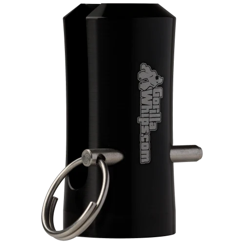 3' LED Whip Twisted Silver Pair