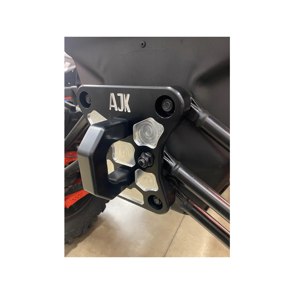 Can-Am X3 Billet Aluminum Radius Rod Plate AJK Offroad
