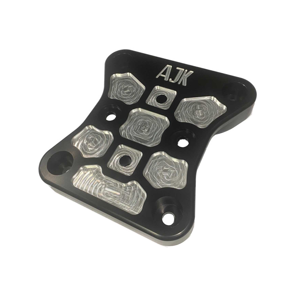 Can-Am X3 Billet Aluminum Radius Rod Plate AJK Offroad