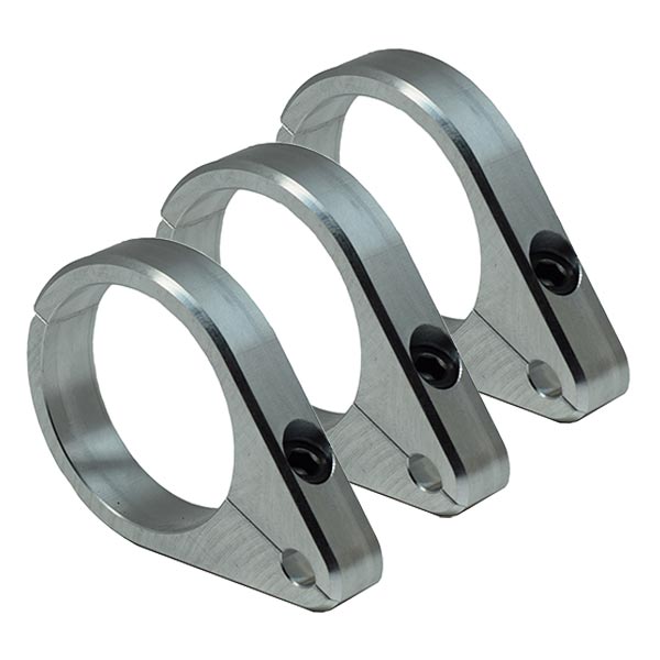 Brake Line Clamps - 3 Pack - Off Road Truck, Jeep, ATV, SXS Part AJK Offroad 1.0"
