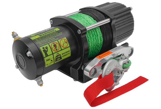 VOODOO OFFROAD SUMMONER 4500 LB UTV WINCH WITH 50' SYNTHETIC ROPE