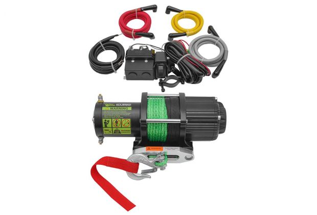 VOODOO OFFROAD SUMMONER 4500 LB UTV WINCH WITH 50' SYNTHETIC ROPE