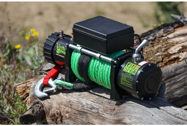 VOODOO OFFROAD SUMMONER 4500 LB UTV WINCH WITH 50' SYNTHETIC ROPE
