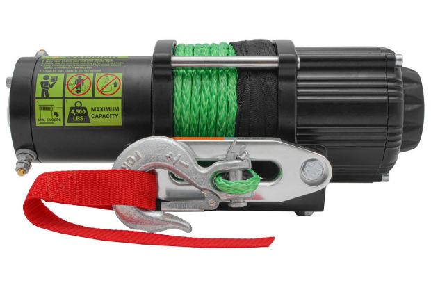 VOODOO OFFROAD SUMMONER 4500 LB UTV WINCH WITH 50' SYNTHETIC ROPE