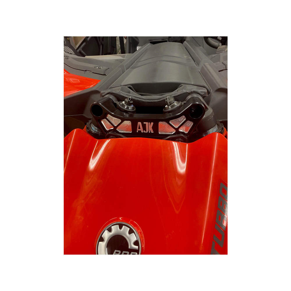 Can-Am Maverick X3 Billet Aluminum Shock Tower Brace AJK Offroad