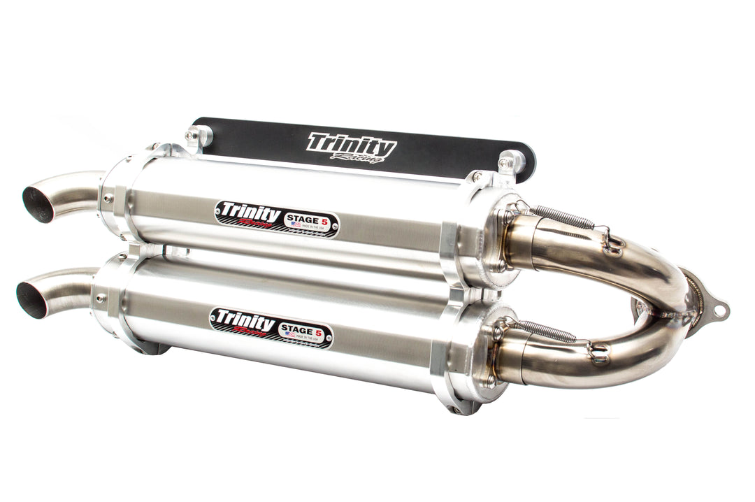 Stainless Steel RZR TURBO/S SLIP ON