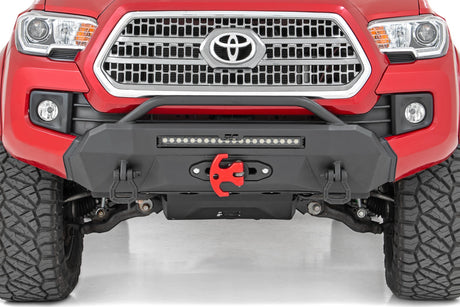 Front Bumper Hybrid Winch Mount Only 16-22 Toyota Tacoma 2WD/4WD Rough Country