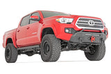 Front Bumper Hybrid with 9500-Lb Pro Series Winch and 20 Inch LED Light Bar 16-22 Toyota Tacoma 4WD Rough Country