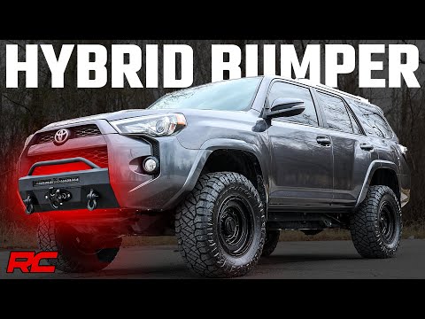 Front Bumper Hybrid with 20 Inch LED Light Bar 14-Up Toyota 4Runner 2WD/4WD Rough Country