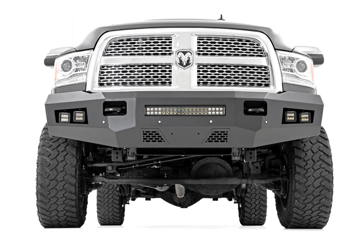 RAM Heavy-Duty Front LED Bumper 10-18 2500/3500 Rough Country