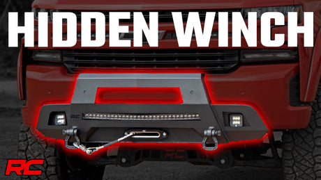 Hidden Winch Bumper 19-22 Chevy Silverado 1500 2WD/4WD Rough Country