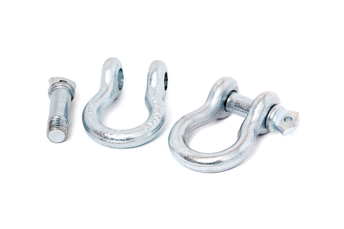 D-Ring Set Zinc Coated Sold as a Pair Rough Country