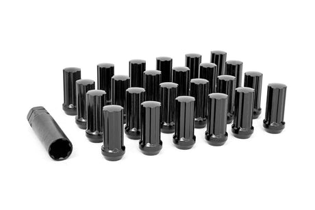 M12 x 1.5 Lug Nut Set of 24 Black Rough Country