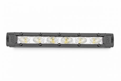 6 Inch Slimline CREE LED Light Bars Pair Chrome Series Rough Country