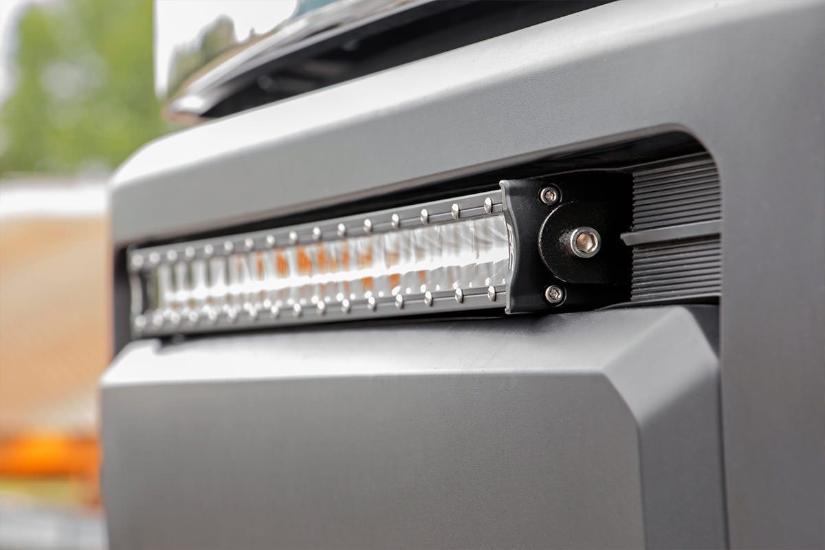 Toyota 30 Inch LED Bumper Kit Chrome Series 14-20 Tundra Rough Country