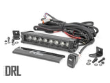 8 Inch CREE LED Light Bar Black Series w/Cool White DRL Rough Country