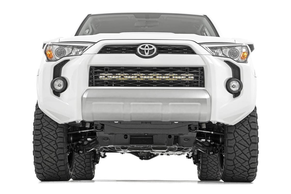 Toyota 30 Inch LED Grille Kit Black Series 14-20 4Runner Rough Country