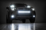 Subaru Led Fog Light Kit Flood Beam For 14-18 Forester Rough Country