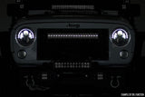 20 Inch CREE LED Light Bar Dual Row Black Series w/Cool White DRL Rough Country