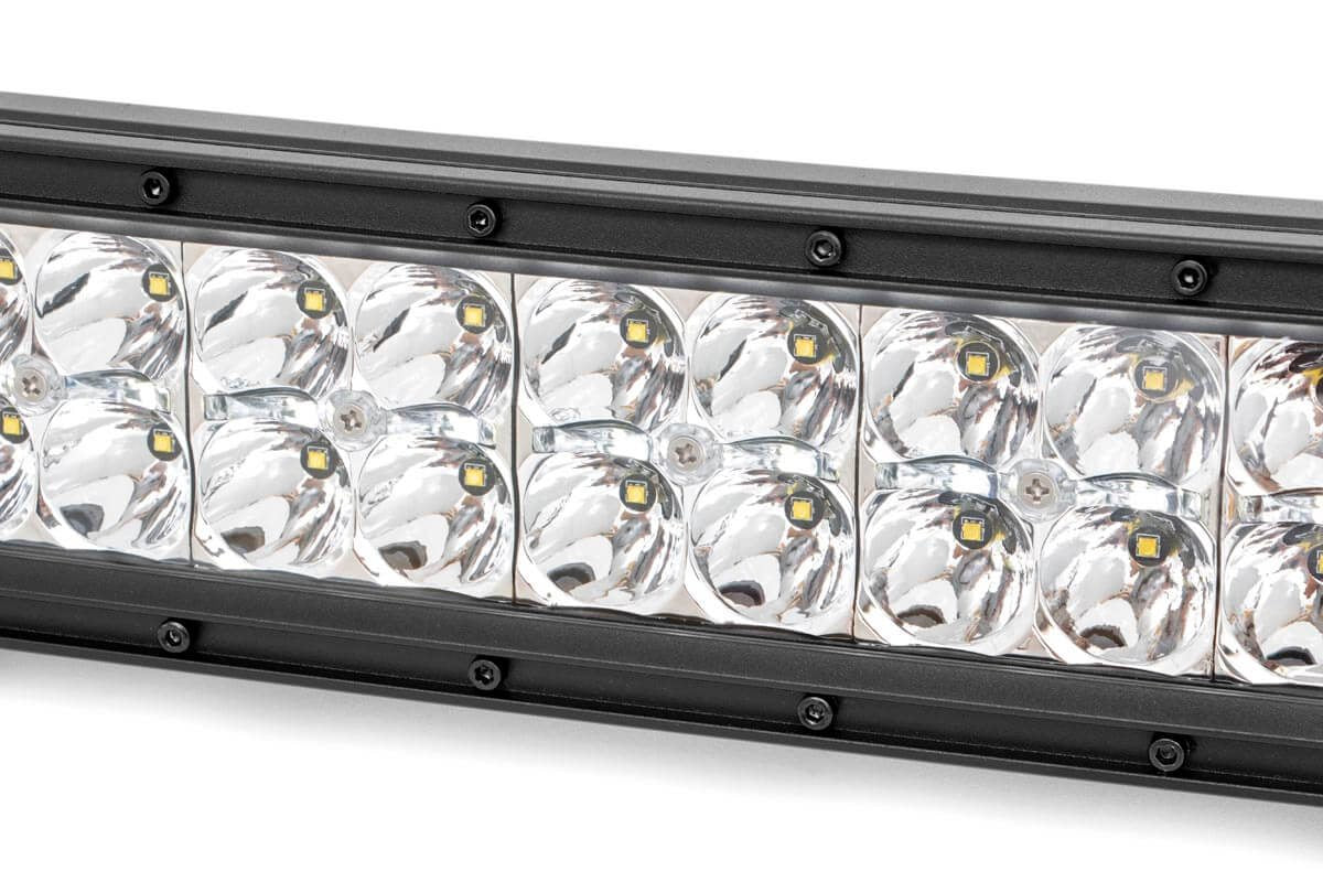 30-inch Cree LED Light Bar Dual Row Chrome Series w/ Cool White DRL Rough Country