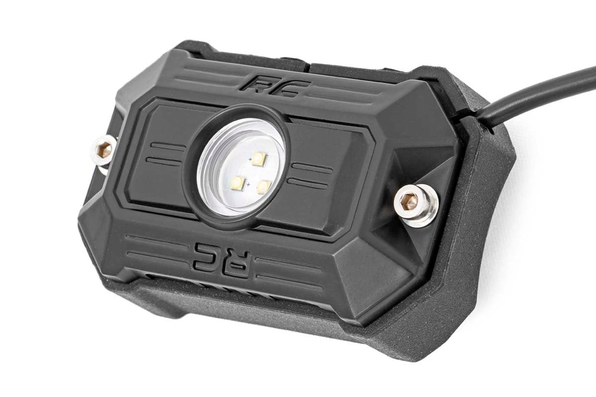 Deluxe LED Rock Light Kit 4 Pods Rough Country