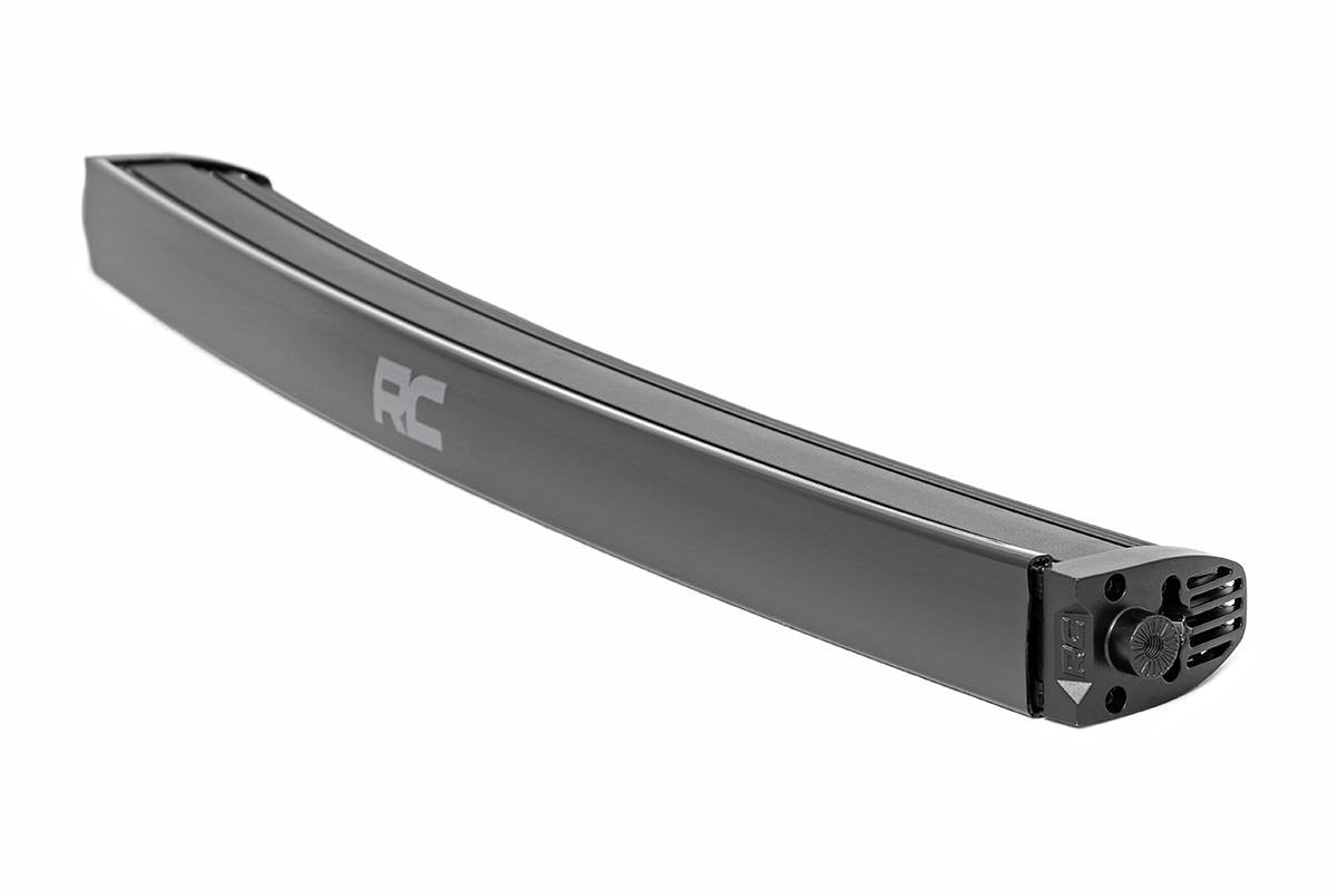 30 Inch Curved CREE LED Light Bar Single Row Black Series w/Cool White DRL Rough Country