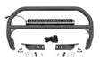 Nudge Bar 20 Inch Black Series DRL Single Row LED 07-21 Toyota Tundra Rough Country