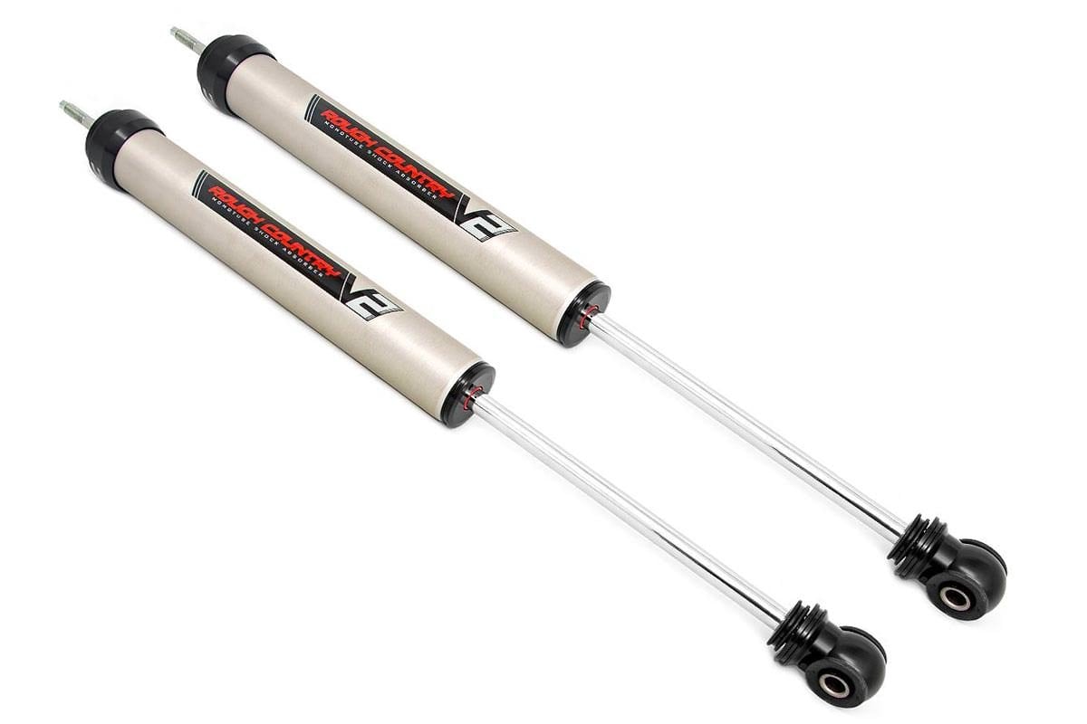 V2 Rear Shocks 0-3.5 Inch Toyota Tundra 2WD/4WD (22-23) Rough Country