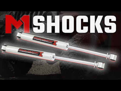 M1 Monotube Rear Shocks 0-1 Inch Chevy Half-Ton Suburban 4WD (69-72) Rough Country