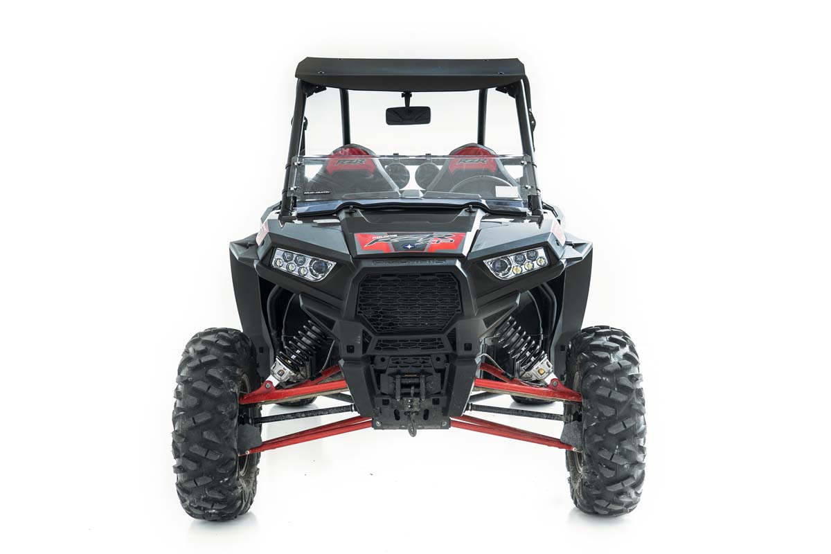 Polaris Half Windshield For 15-Pres RZR 900/1000S/14-18 RZR 900/1000XP Rough Country