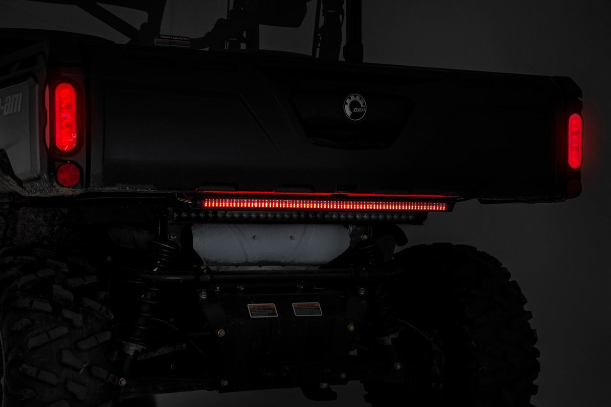 30-inch UTV Premium Quad-Row Multi-Function LED Tailgate Light Strip Rough Country