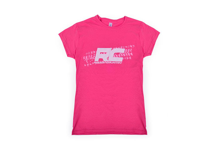 RC Tread Women Foots Fitted T Shirt Small Rough Country