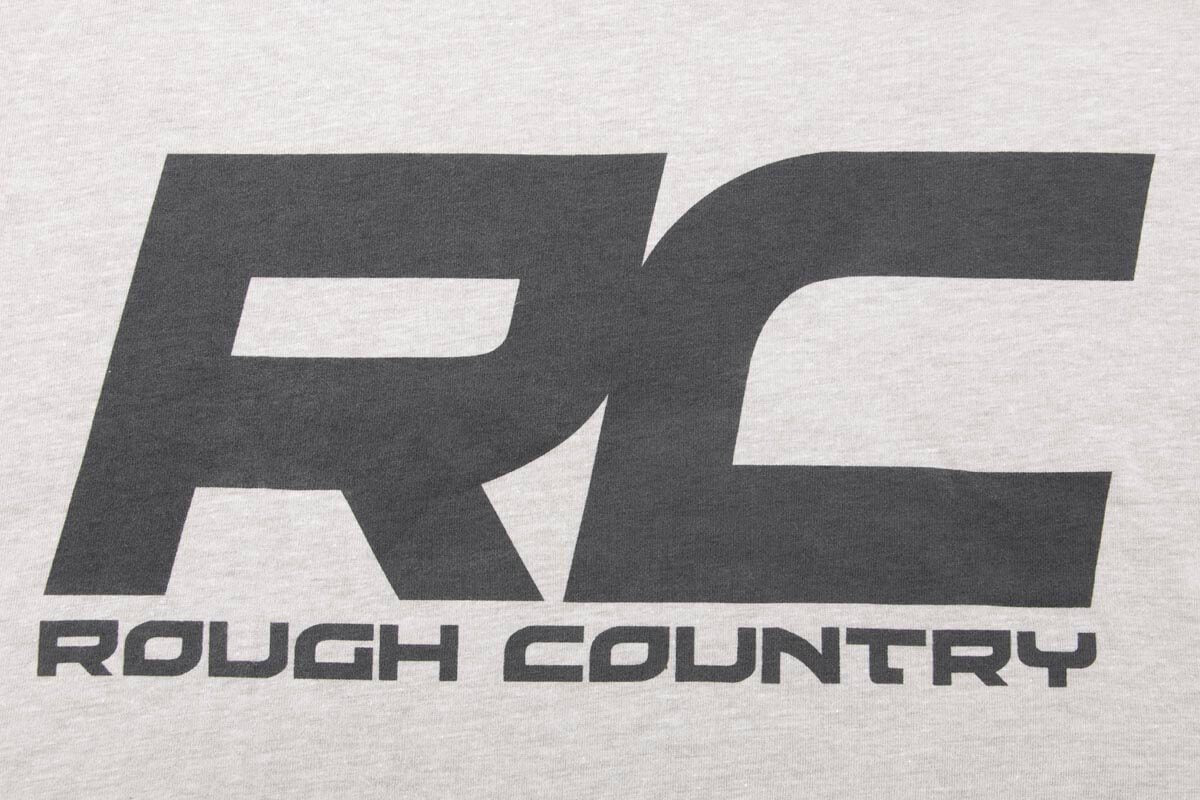 RC Grey Logo T Shirt Men Large Rough Country