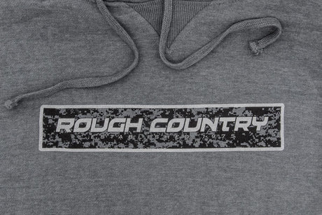 Rough Country Hoodie Gray Small Rough Country