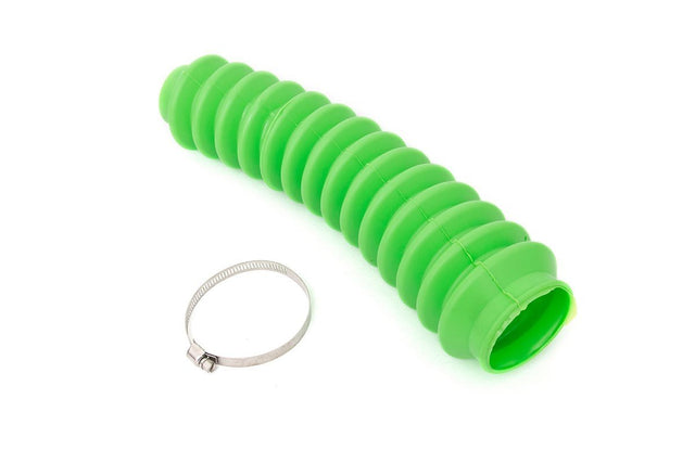 Shock Boot Neon Green Polyurethane Includes Stainless Steel Boot Clamp Rough Country