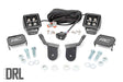 Honda Dual LED Cube Kit 2.0 Inch Black Series w/ White DRL 16-20 Pioneer Rough Country