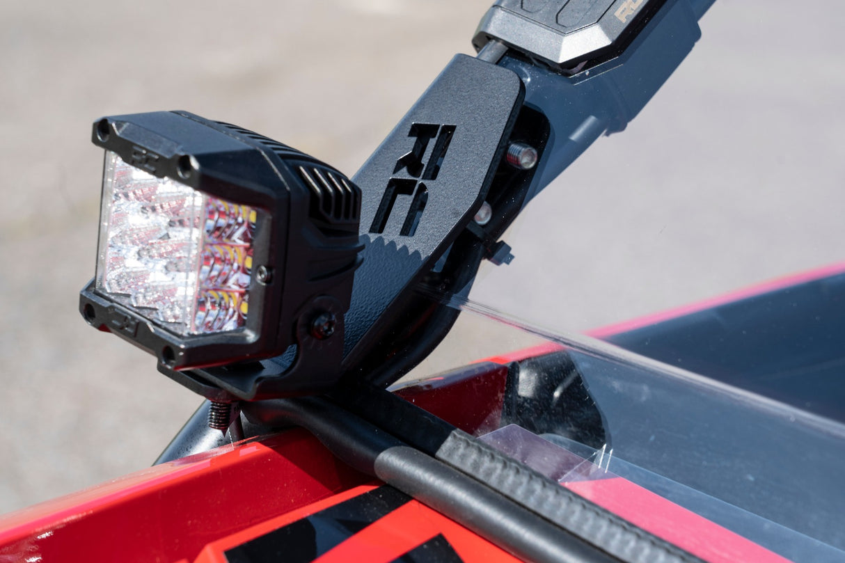 Honda Dual LED Cube Kit (19-20 Talon Black Series w/ Cool White DRL) Rough Country