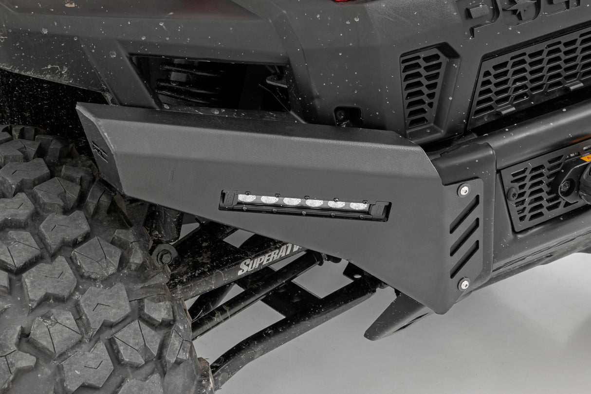 Polaris Front Bumper Panels w/ 6.0 Inch LED Light Bars (13-19 Ranger) Rough Country