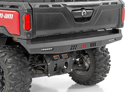 Can-Am/Polaris Rear Bumper w/LED For 16-21 Defender and 18-21 Ranger Rough Country