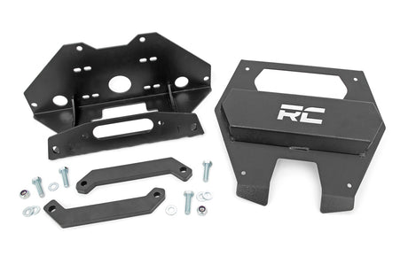 Polaris Winch Mounting Plate 20-21 Polaris RZR PRO XP Rough Country