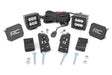 Polaris Dual LED Cube Kit w/Black Series Spot LED's 20-21 Polaris RZR PRO XP Rough Country