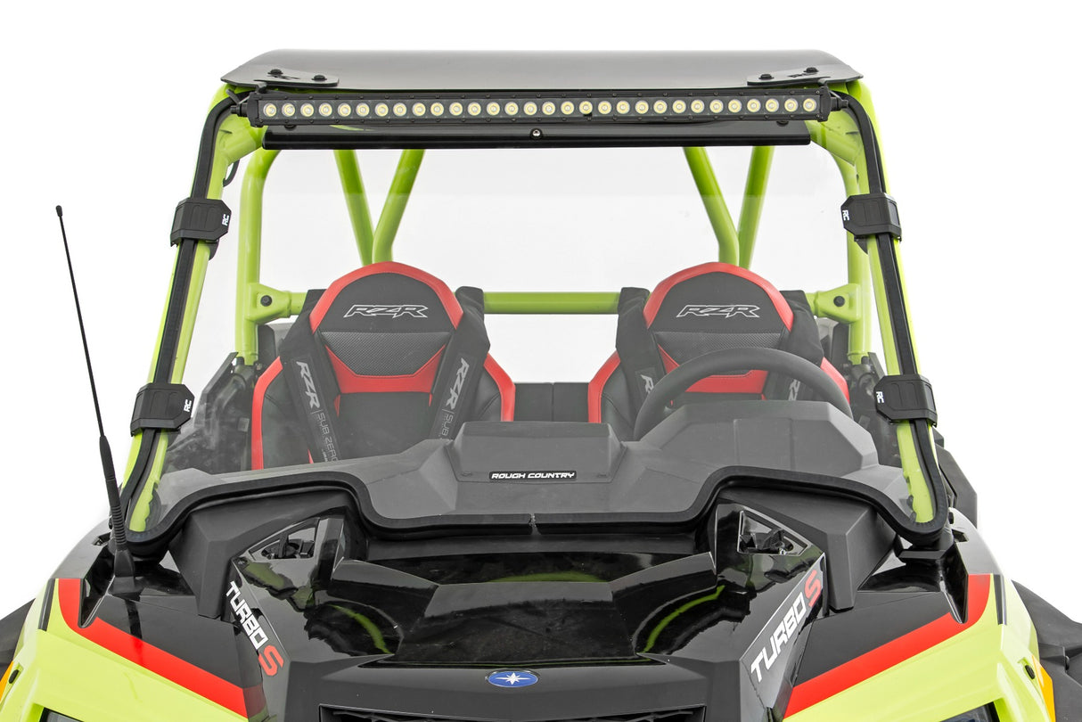 Polaris Front-Facing 30-inch Curved LED Kit 19-21 Polaris RZR Turbo S Rough Country