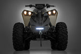 Winch Bumper 4500-Lb Winch Black Series LED 6 Inch Light 13-21 Can-Am Renegade Rough Country