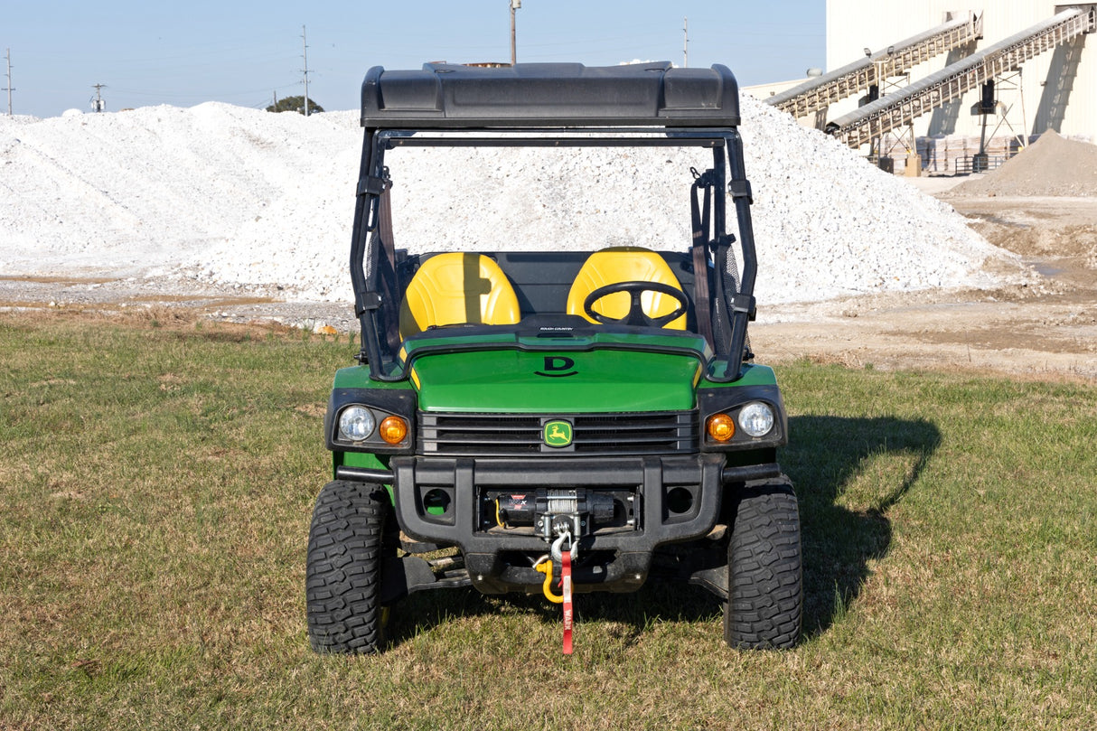 Full Windshield Scratch Resistant John Deere Gator (12-20) Rough Country