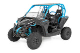 Half Windshield Scratch Resistant 14-18 Can-Am Maverick Max/15-17 Maverick Turbo Rough Country