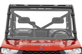 Polaris Ranger Scratch Resistant Full Windshield For 13-Pres Polaris Ranger 900XP/16-Pres Ranger 1000XP Rough Country