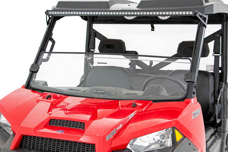 Polaris Scratch Resistant Half Windshield 13-20 Ranger 900/900XP/1000/1000XP Rough Country