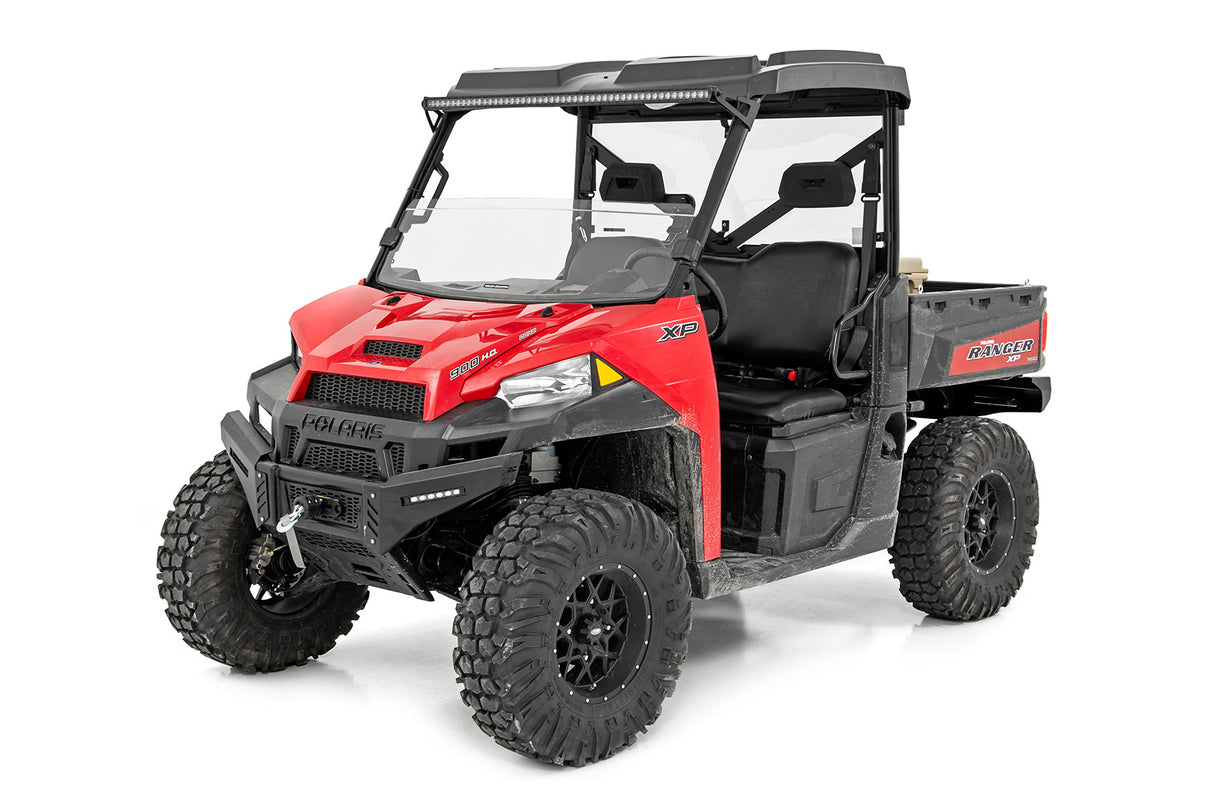 Half Windshield Scratch Resistant 13-22 Polaris Ranger 1000XP/13-21 Ranger 900XP Rough Country