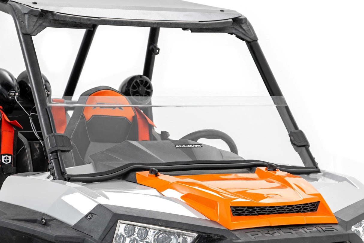 Half Windshield Scratch Resistant 14-22 Polaris RZR XP 1000/RZR XP 4 1000 Rough Country